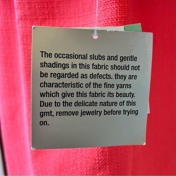 Kasper Coral Dress Suit Women's (Size 12 Dress) (Size 8 Jacket) 2pc Set $208 NWT - Picture 14 of 16